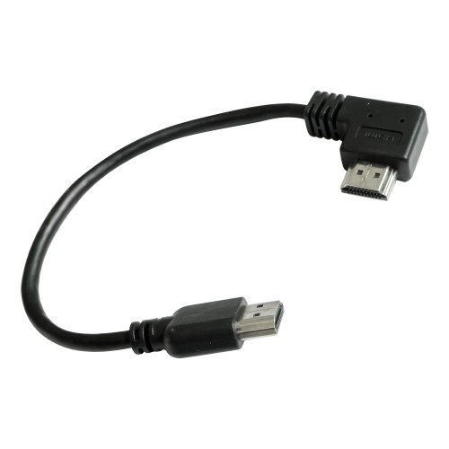 HDMI 90&deg;公转母-以太网线